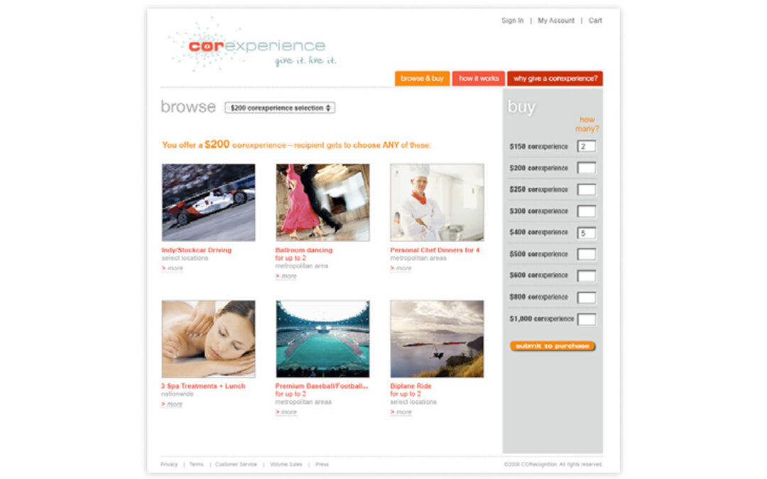 Corexperience-web