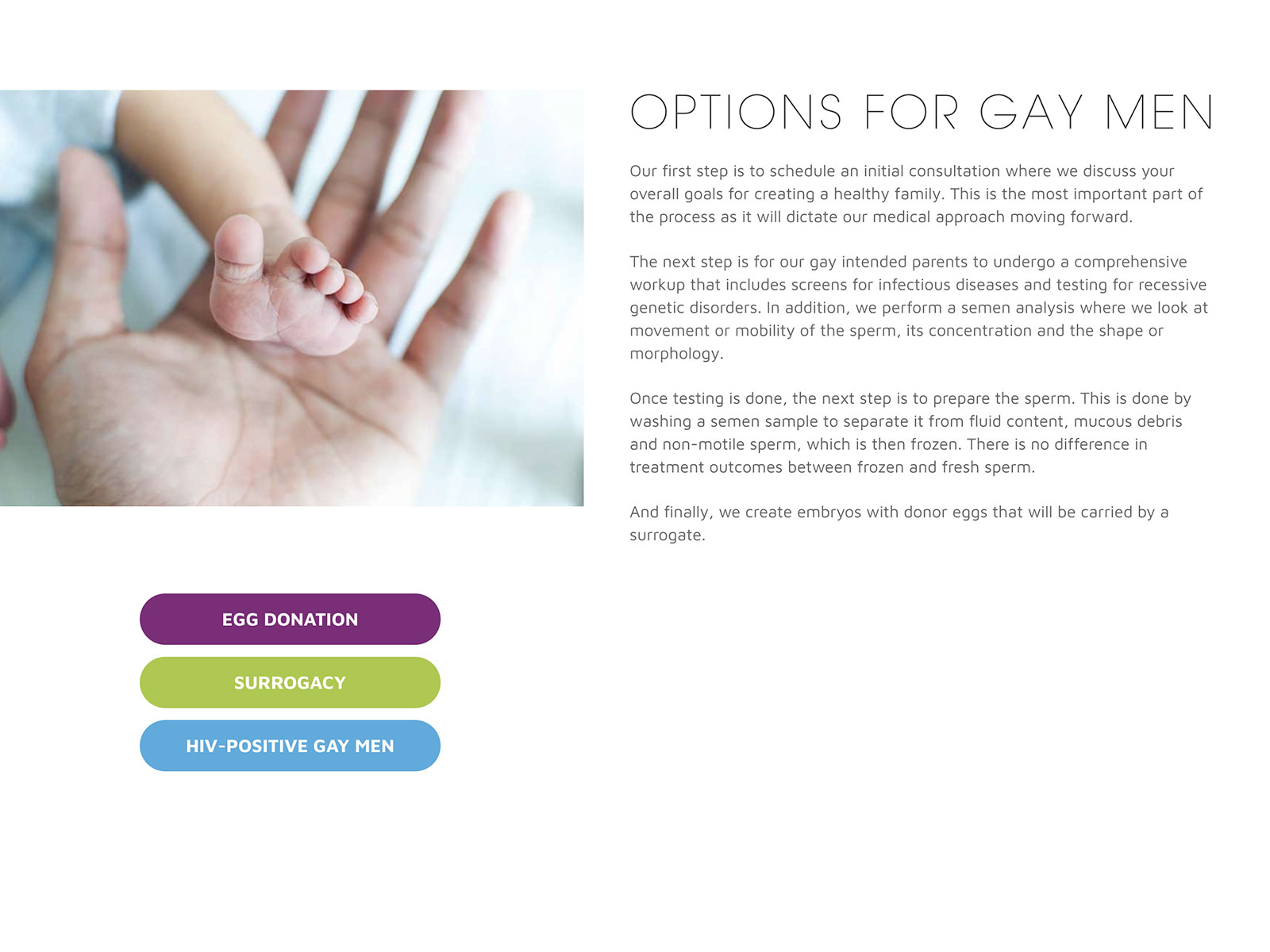 Creating LGBTQ Families Website Second-Level